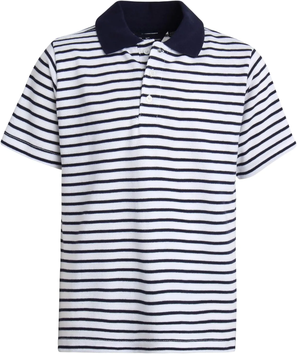 Ben Sherman Boys' Polo Shirt - 2 Pack Classic Fit Short Sleeve Pique Polo - Comfort Stretch Golf Shirt for Boys (8-18)