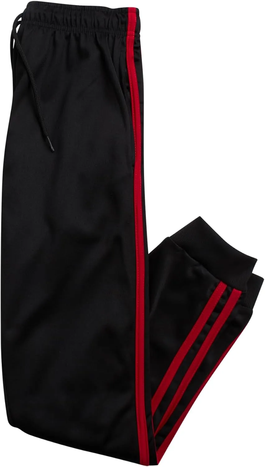 Boys' Tricot Jogger Set - 2 Piece Active Performance Zip-Up Tracksuit Set (Size: 4-18)