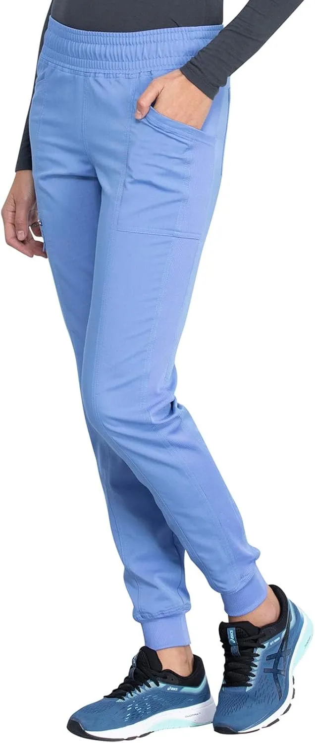 Dickies Women Scrub Pant Mid Rise Jogger with 5 Pocket and Elastic Waistband DK155