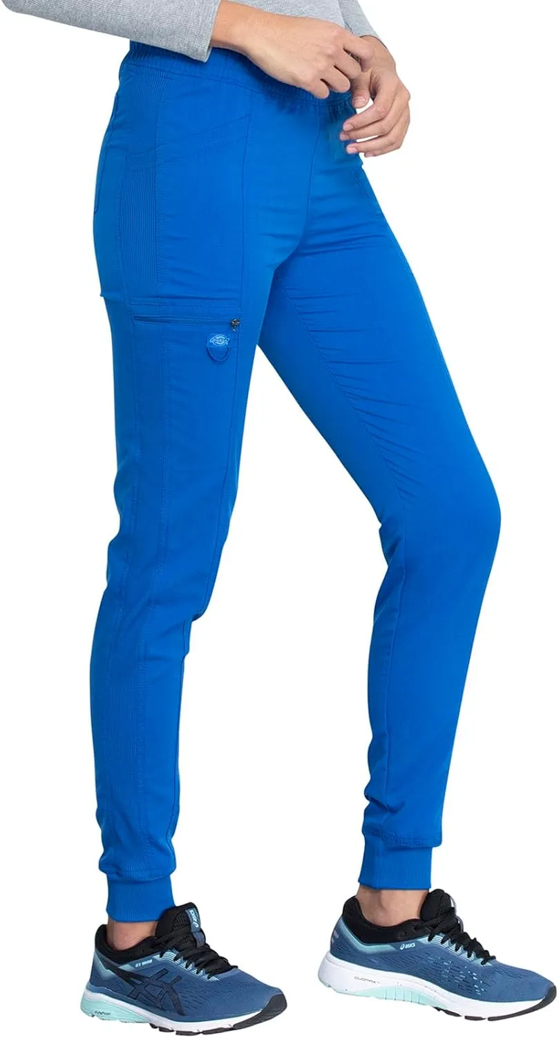 Dickies Women Scrub Pant Mid Rise Jogger with 5 Pocket and Elastic Waistband DK155