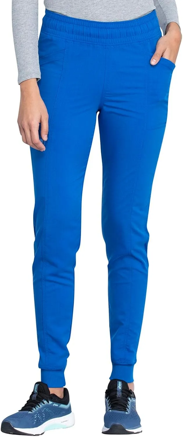 Dickies Women Scrub Pant Mid Rise Jogger with 5 Pocket and Elastic Waistband DK155