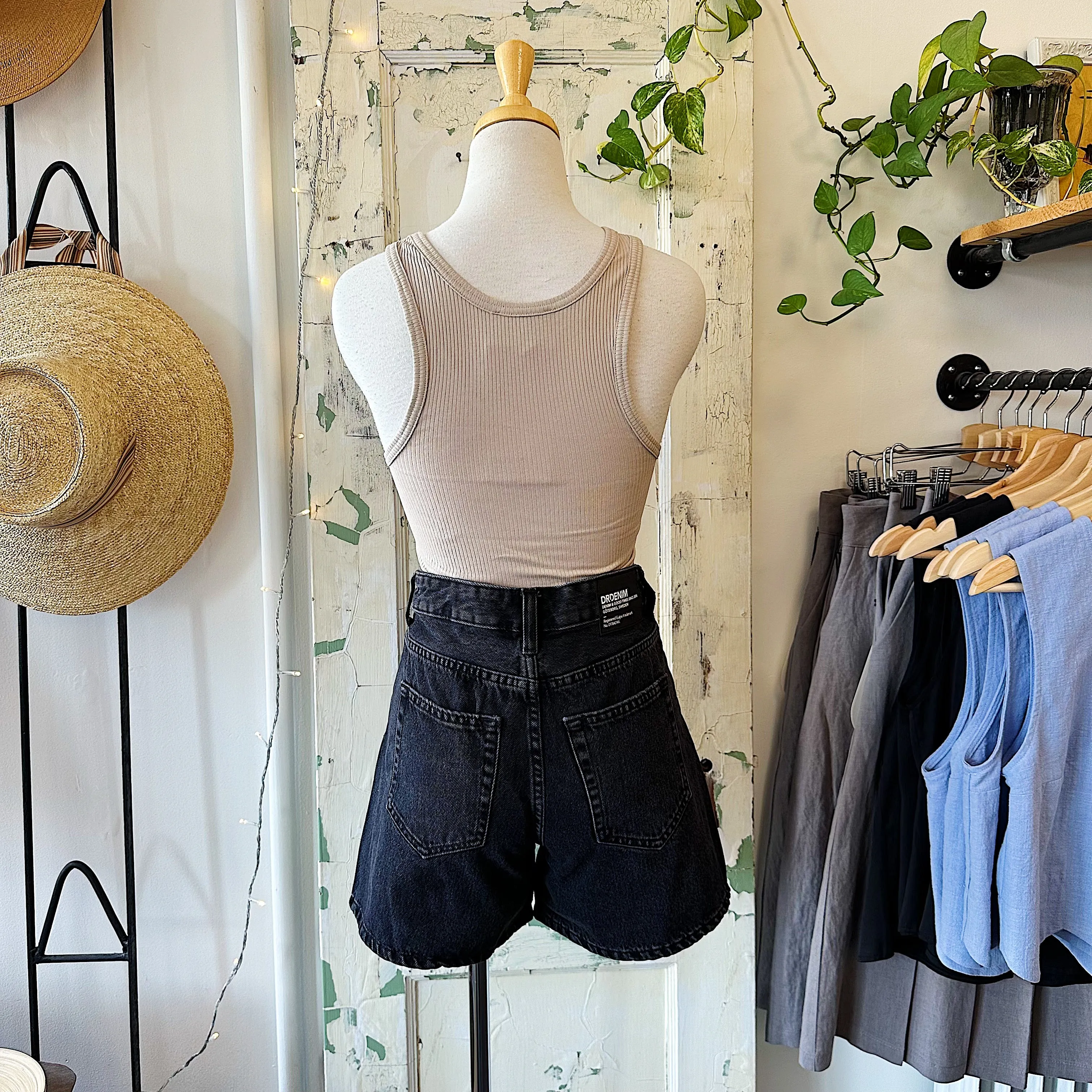 Dr. Denim // Demi Tank Taupe