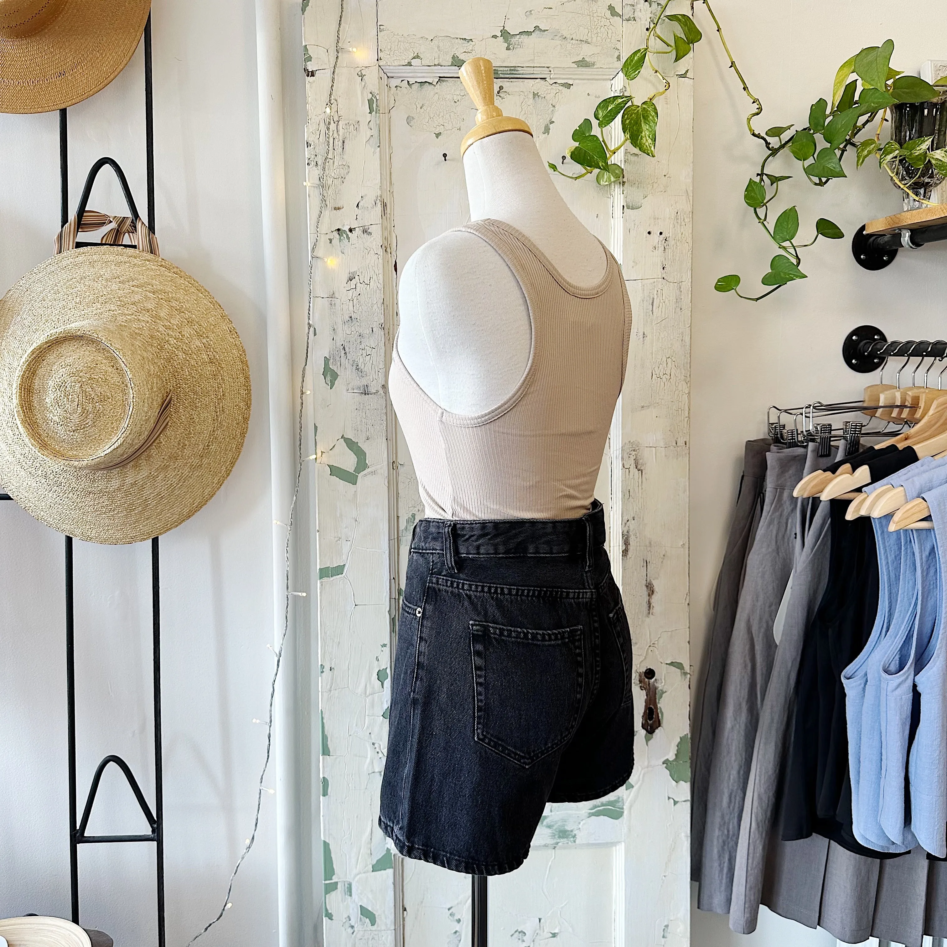 Dr. Denim // Demi Tank Taupe