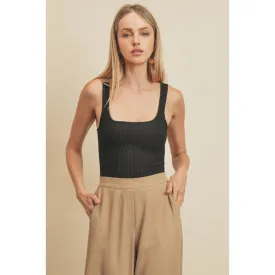 Fair and Square Neck Top