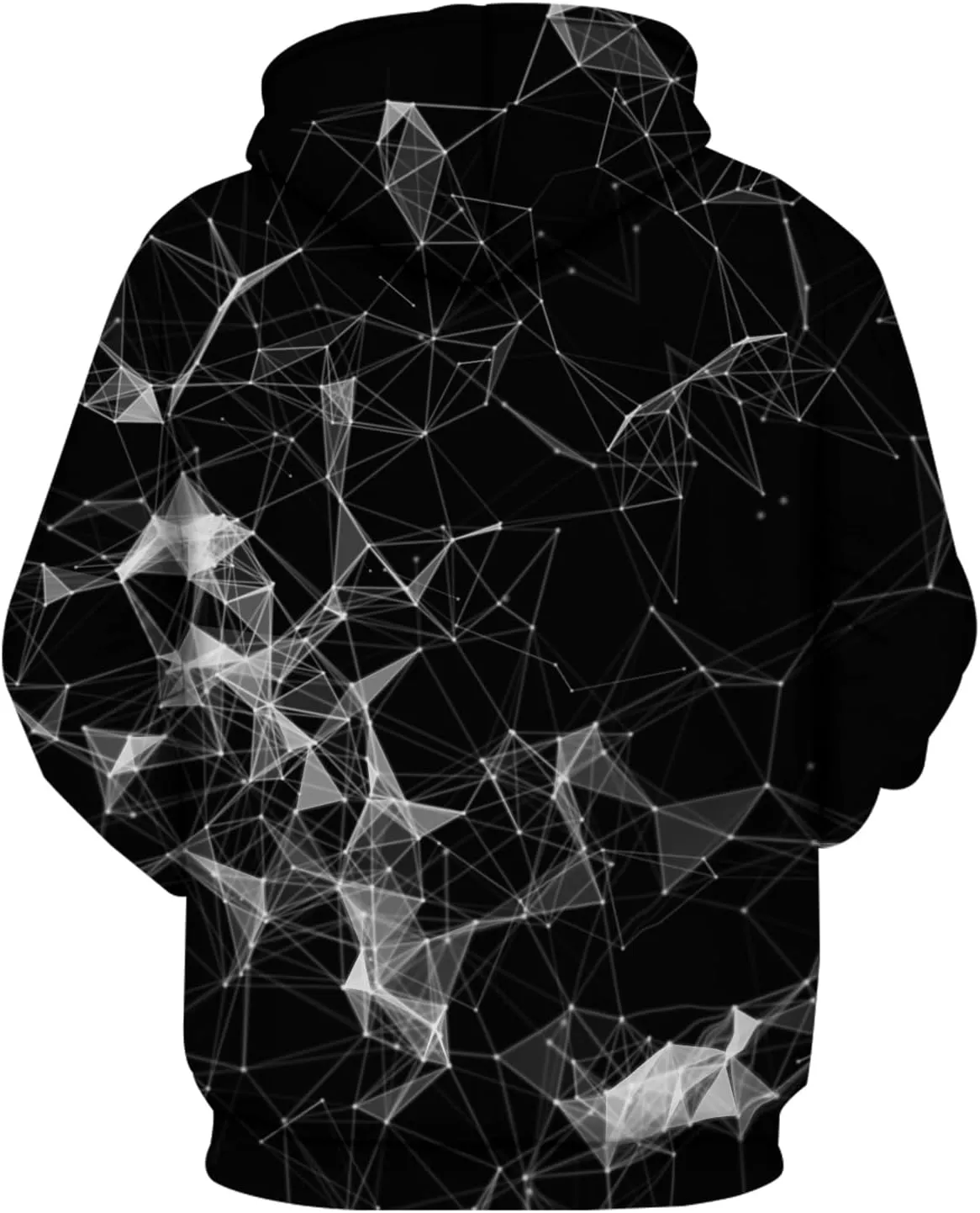 Hoodies for Men and Women-Teen Boys Pullover Hoodies Sweatshirt for Gifts Black red Galaxy Hoodies