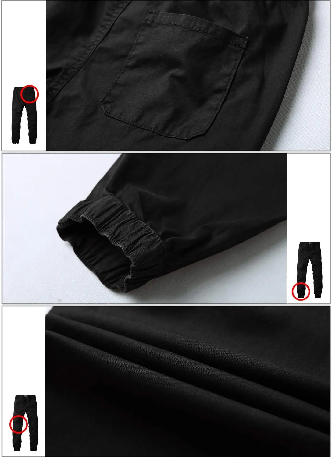 Match Men's Chino Jogger Pants