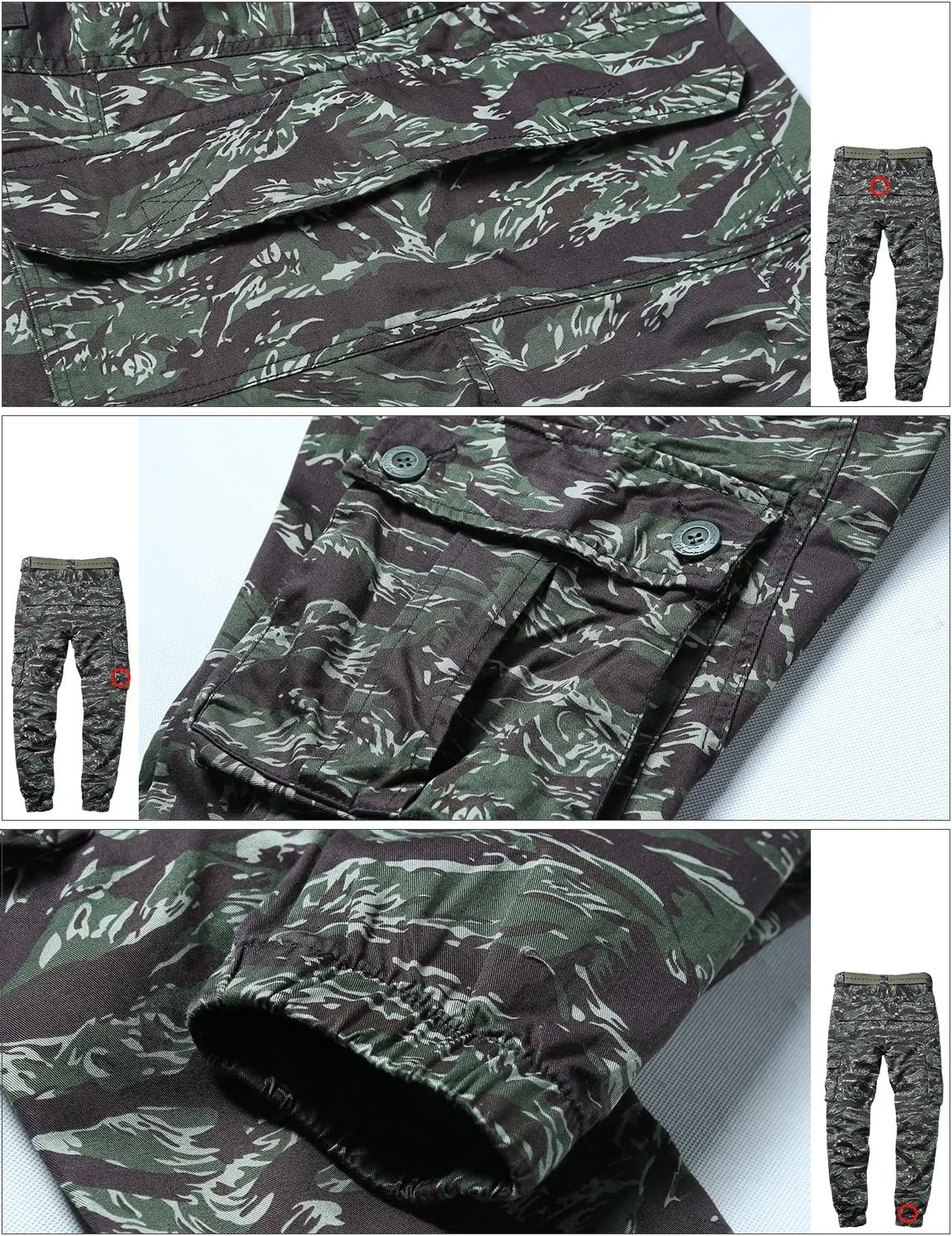 Match Mens Twill Jogger Pants