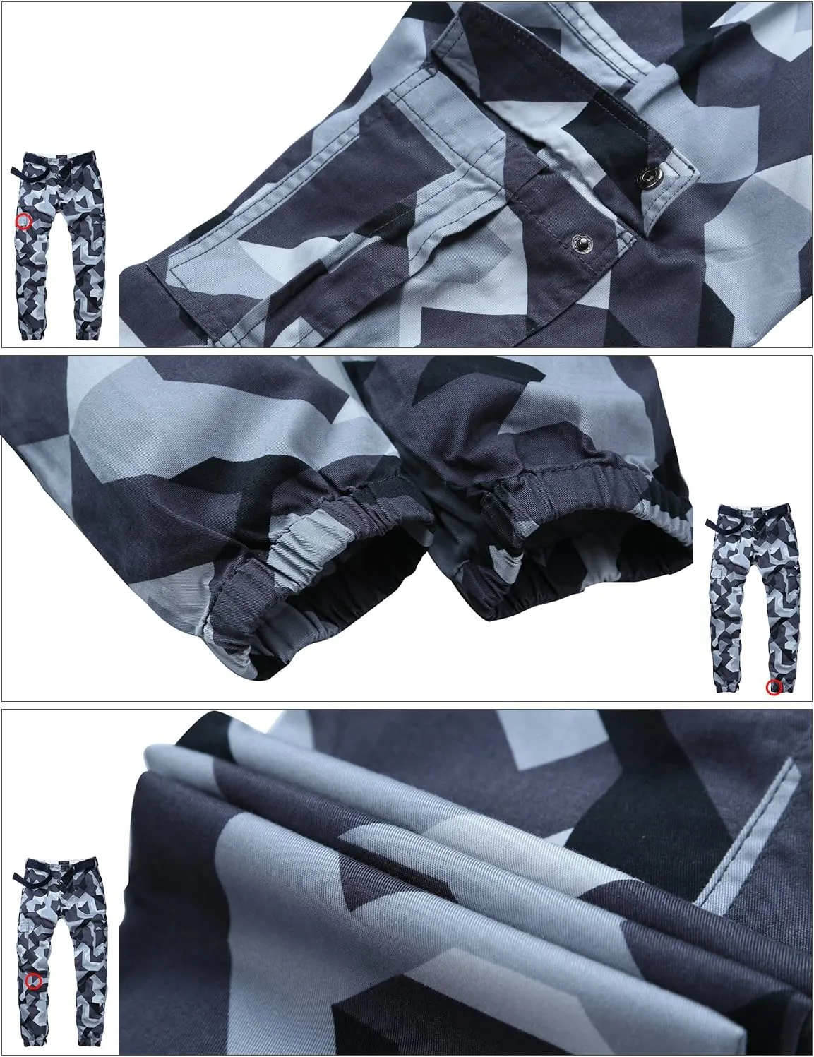Match Mens Twill Jogger Pants
