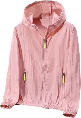 Mens Summer Jackets Plus Size Fashion Thin Sun Protection Hooded Sweatshirt Loose Comfy Pocket Sport Hoodies Coat