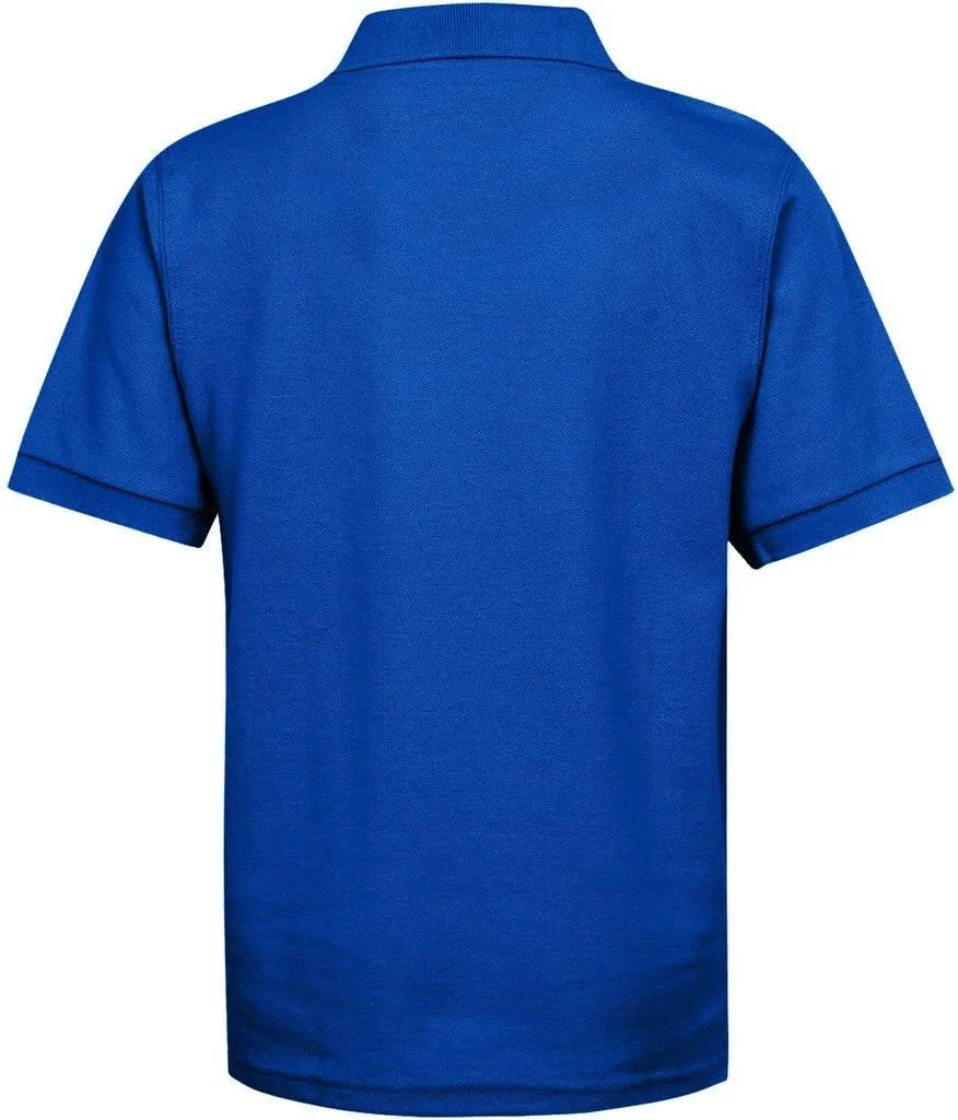 Premium Wear Boys School Uniform Short Sleeve Stain Guard Polo Shirt