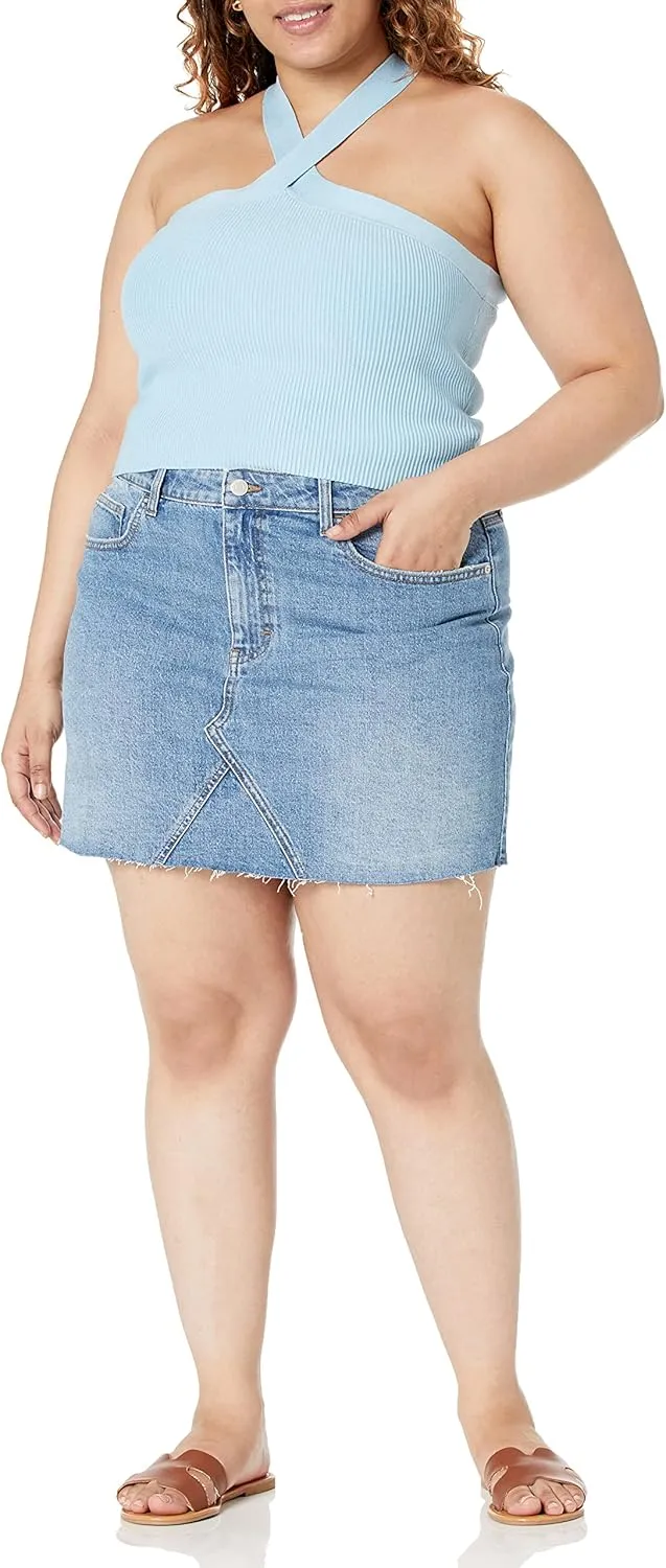 The Drop Women's Arhaan Denim Mini Skirt