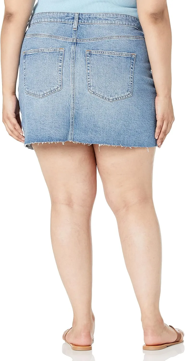 The Drop Women's Arhaan Denim Mini Skirt