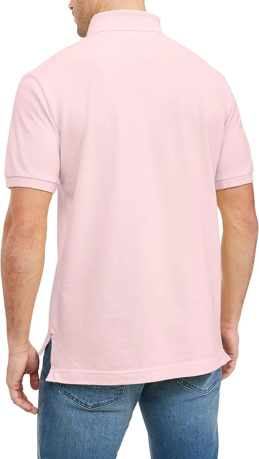 Tommy Hilfiger Men's Short Sleeve Cotton Pique Polo Shirt in Classic Fit